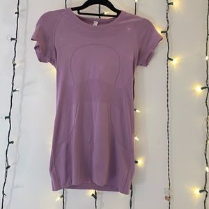 COPY - Lululemon purple swiftly tech short sleeve…
